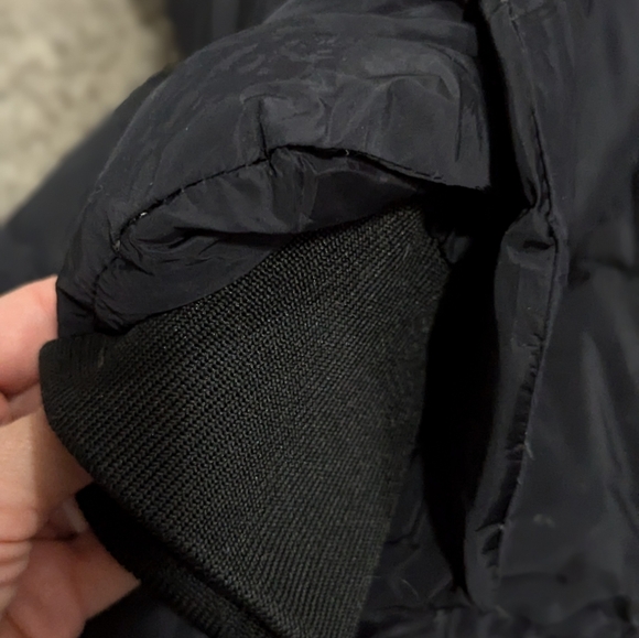 The north face women's xs black Broadway down puffer coat hourglass shape - Picture 2 of 11